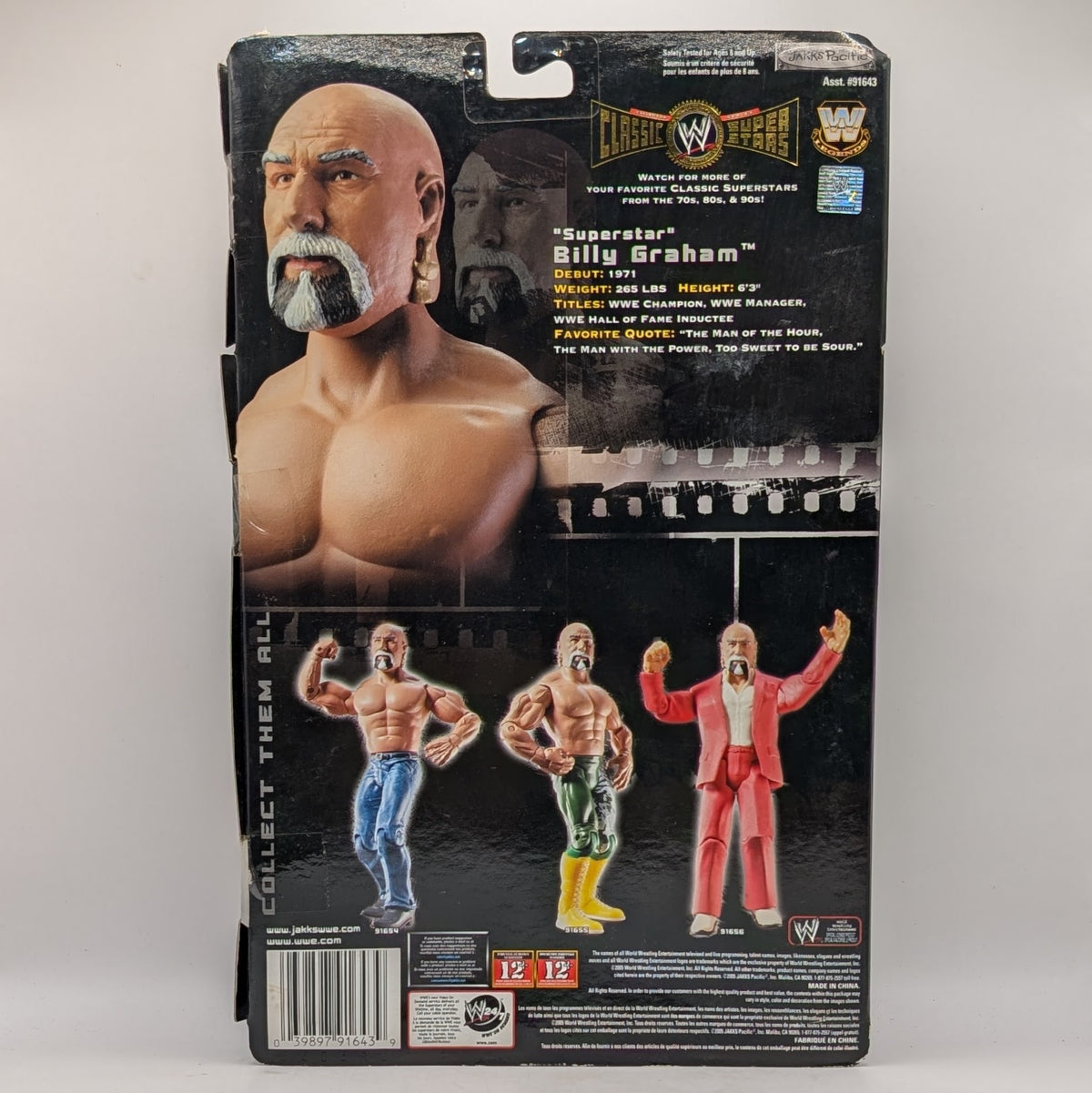 Classic Superstars Limited Edition 'Superstar' Billy Graham