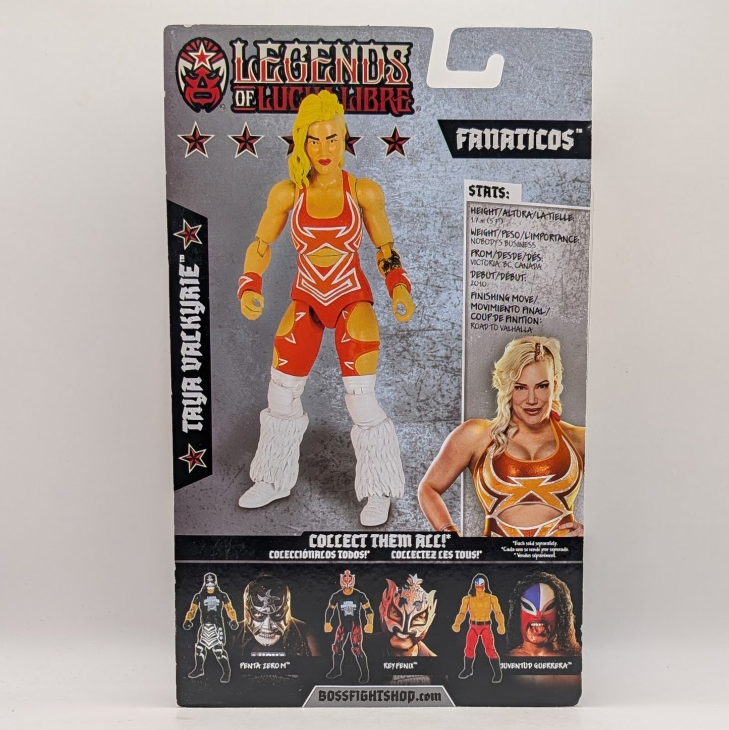 Boss Fight Legends of Lucha Libre Fanaticos 1 Taya Valkyrie