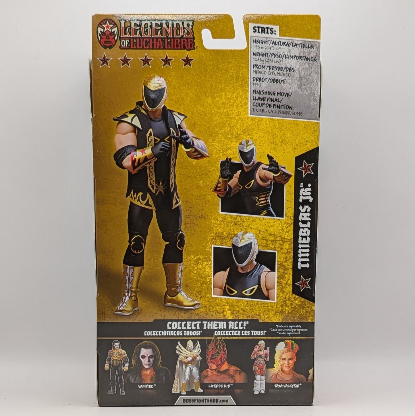 Boss Fight Legends of Lucha Libre Premium 3 Tiniblas Jr.