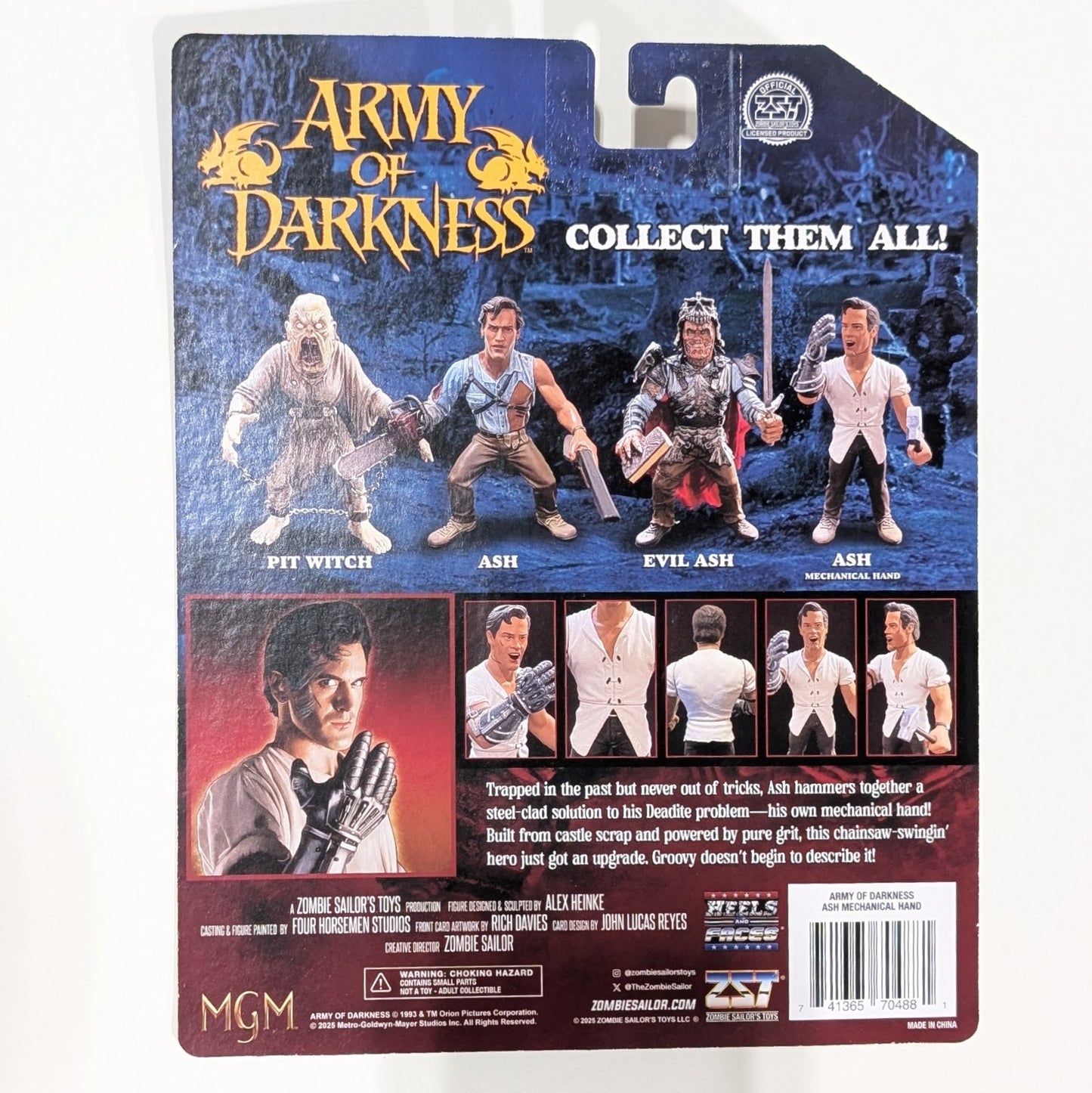 Zombie Sailor Army of Darkness Mechanical Arm Ash