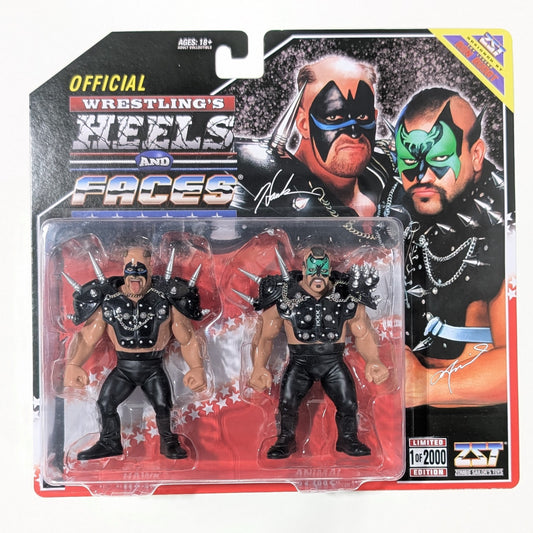 Zombie Sailor Heels & Faces 2026 2-Pack The Road Warriors (Animal & Hawk)