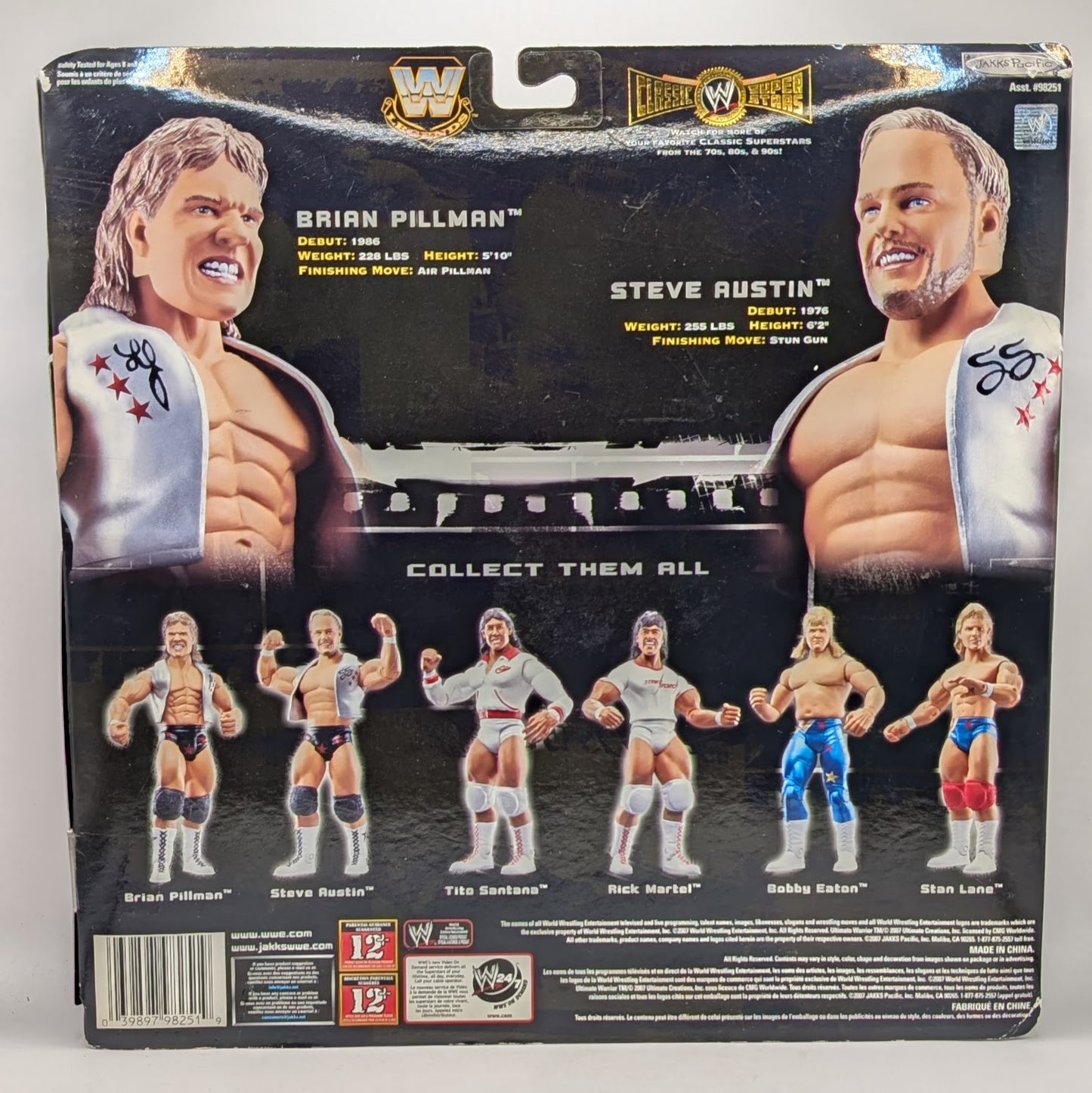 Classic Superstars 2-Packs 6 The Hollywood Blondes (Brian Pillman & Steve Austin)