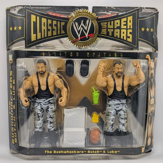 Classic Superstars 2-Packs 3 The Bushwhackers (Butch & Luke)