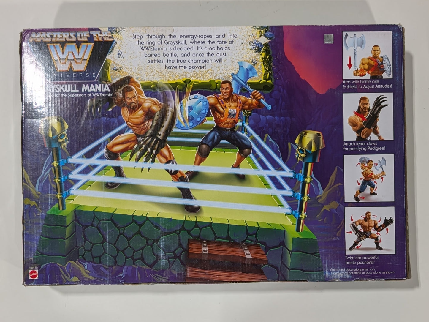 Masters of the WWE Universe Grayskull Mania Exclusive Ring