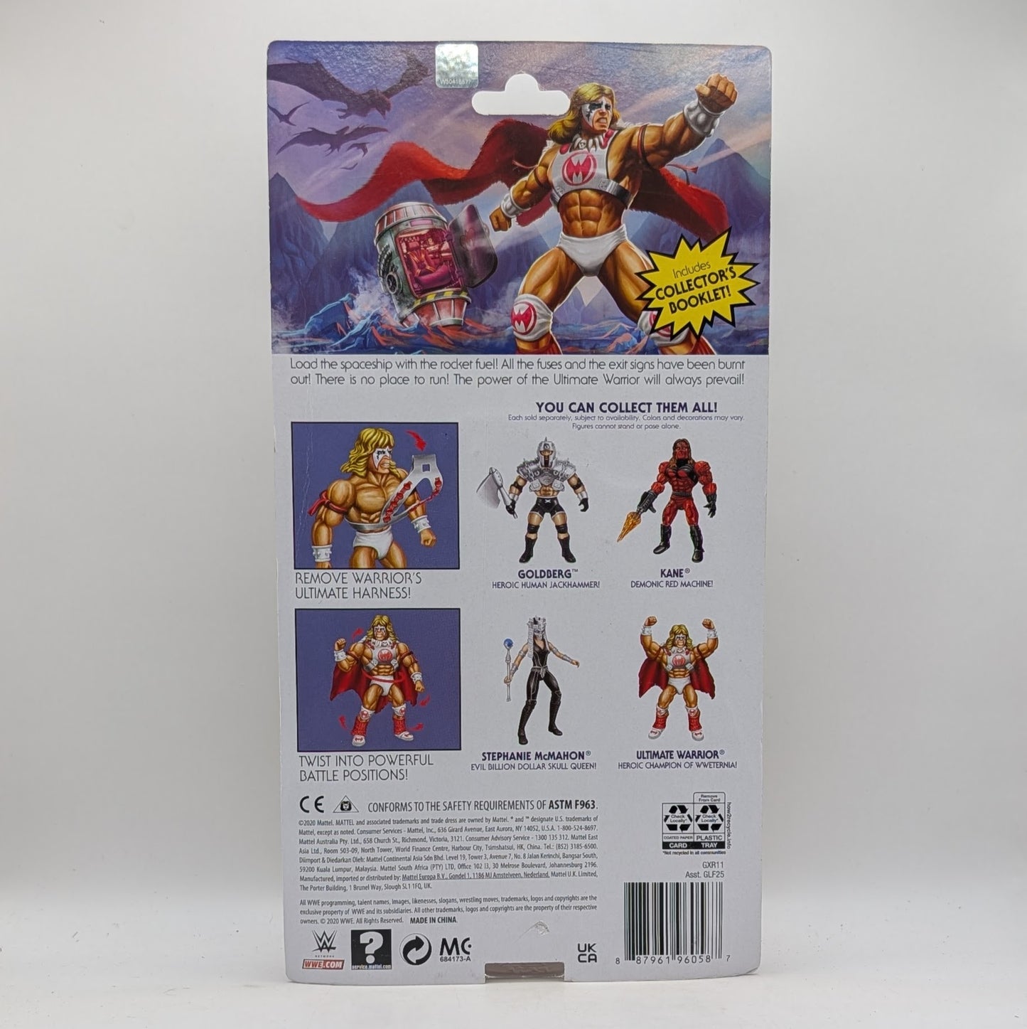 Masters of the WWE Universe 6 Ultimate Warrior