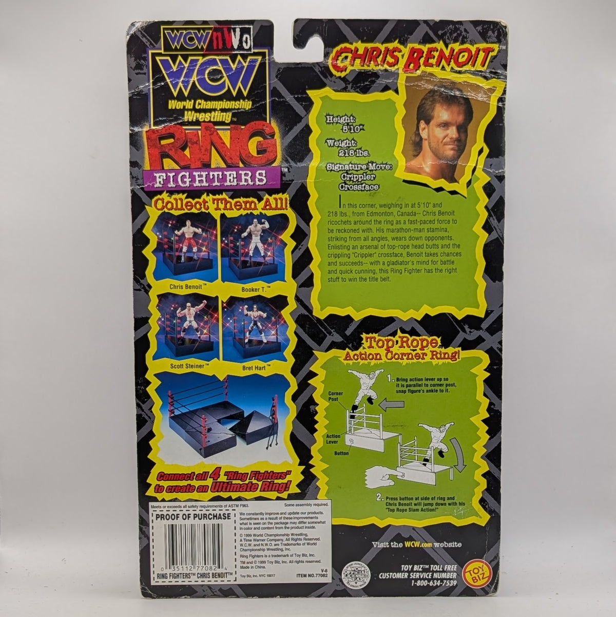 WCW Toybiz Ring Fighters Chris Benoit