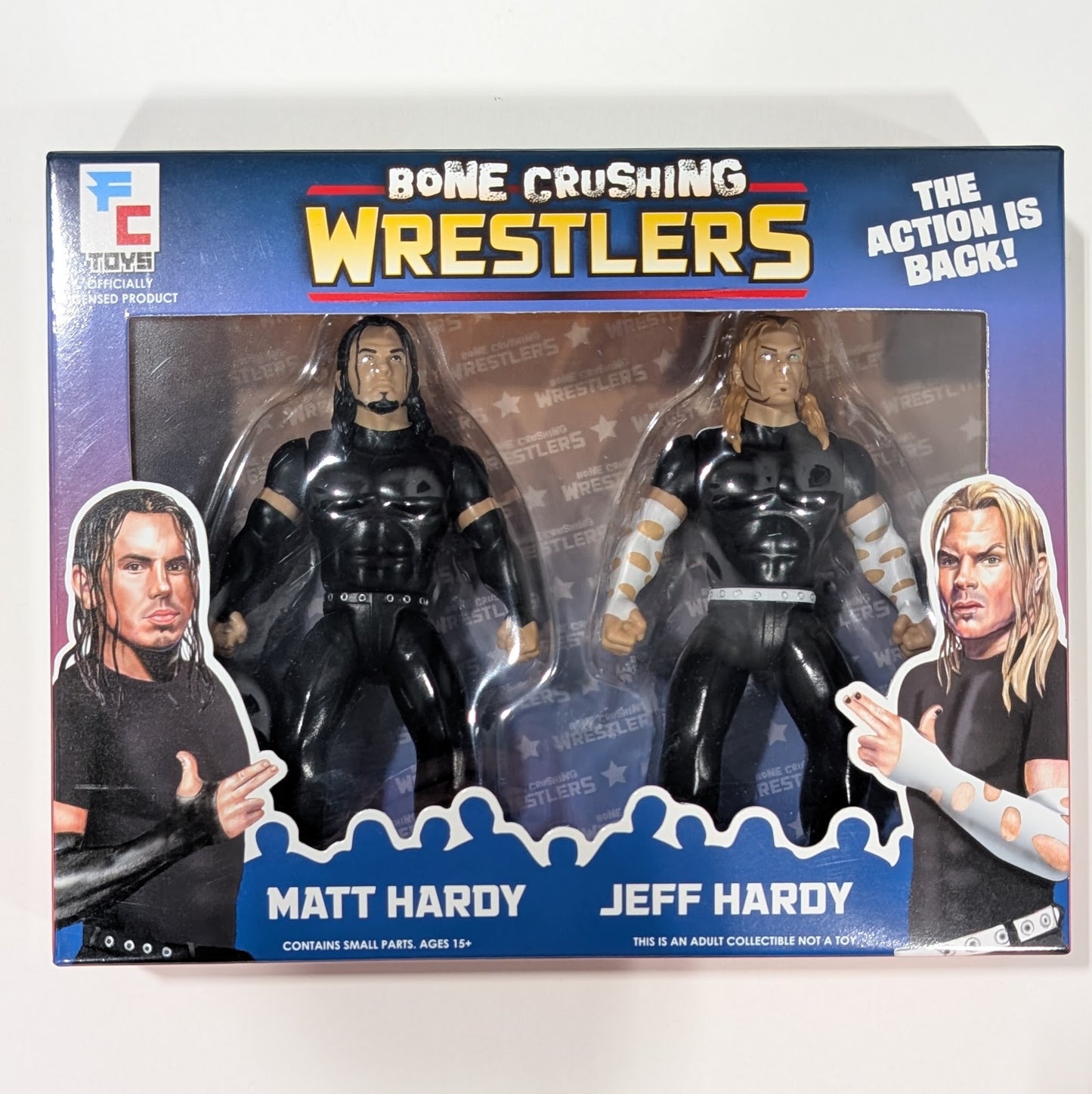 FC Bone Crushin' Wrestlers 2 The Hardy Boys (Matt & Jeff Hardy)