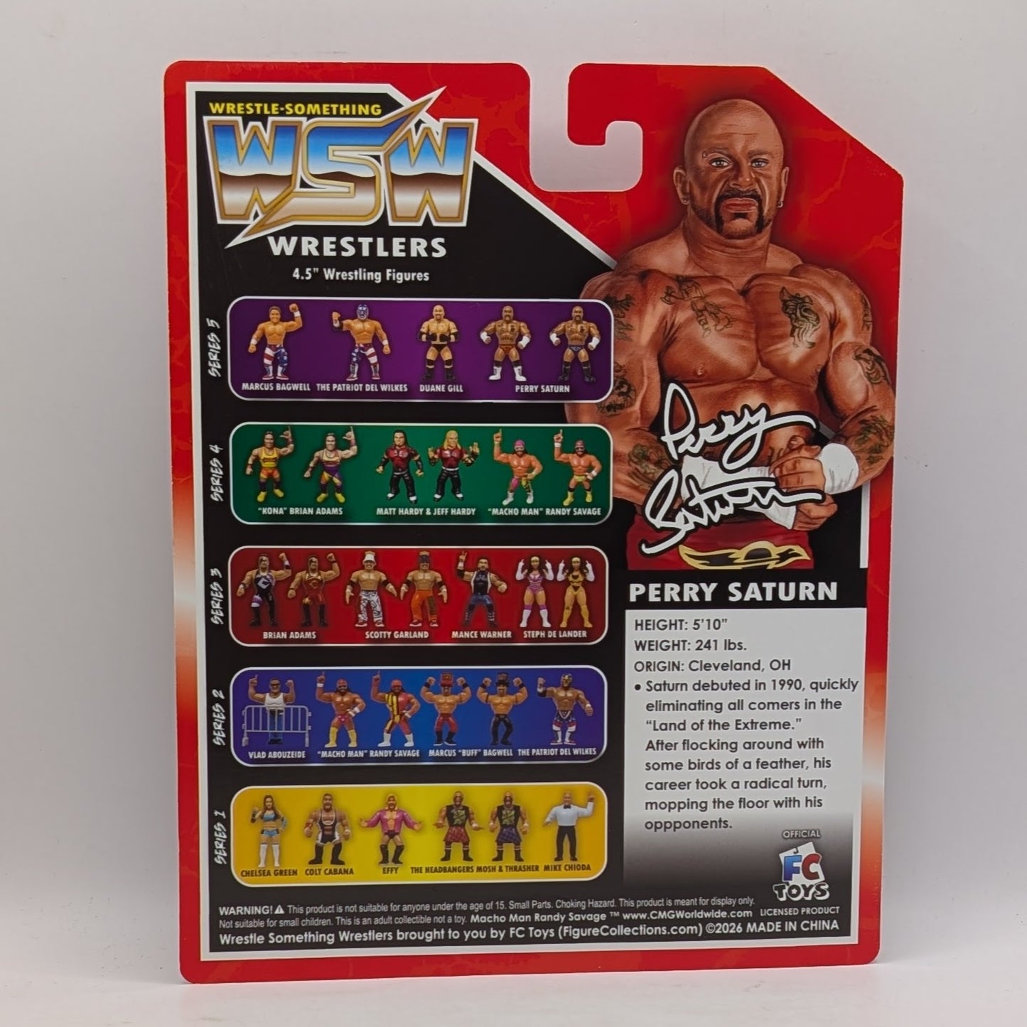 FC Wrestle Something Wrestlers 5 Perry Saturn