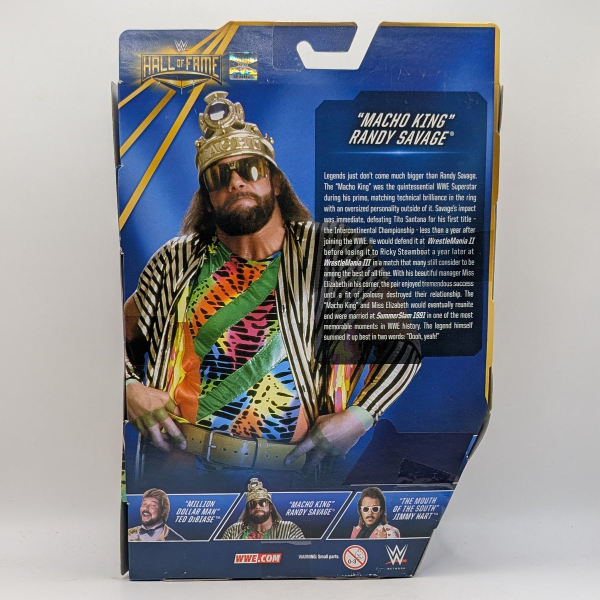 Elite Hall of Fame 3 Macho King Randy Savage