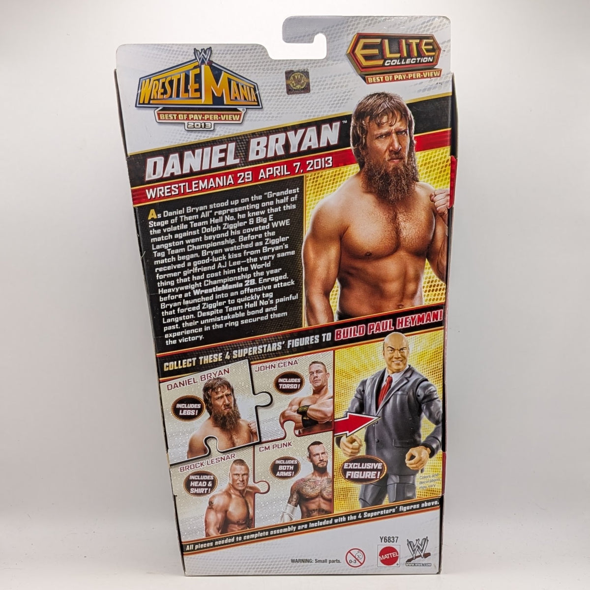 Elite Best of PPV 2013 (Wrestlemania 29) Daniel Bryan