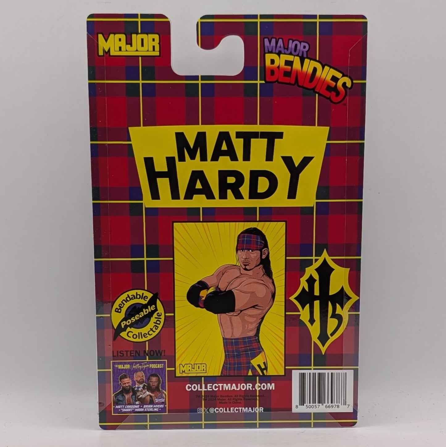 Major Bendies 2025 Limited Edition The Hardy Boys (Matt & Jeff Hardy)