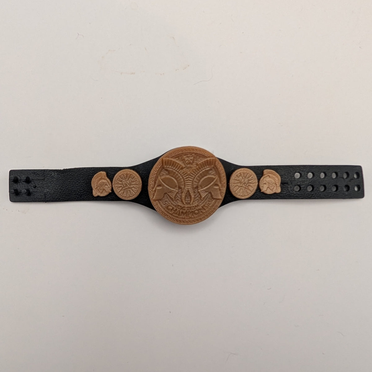 Mattel Main Event Style WWE Tag Team Championship (Bronze)