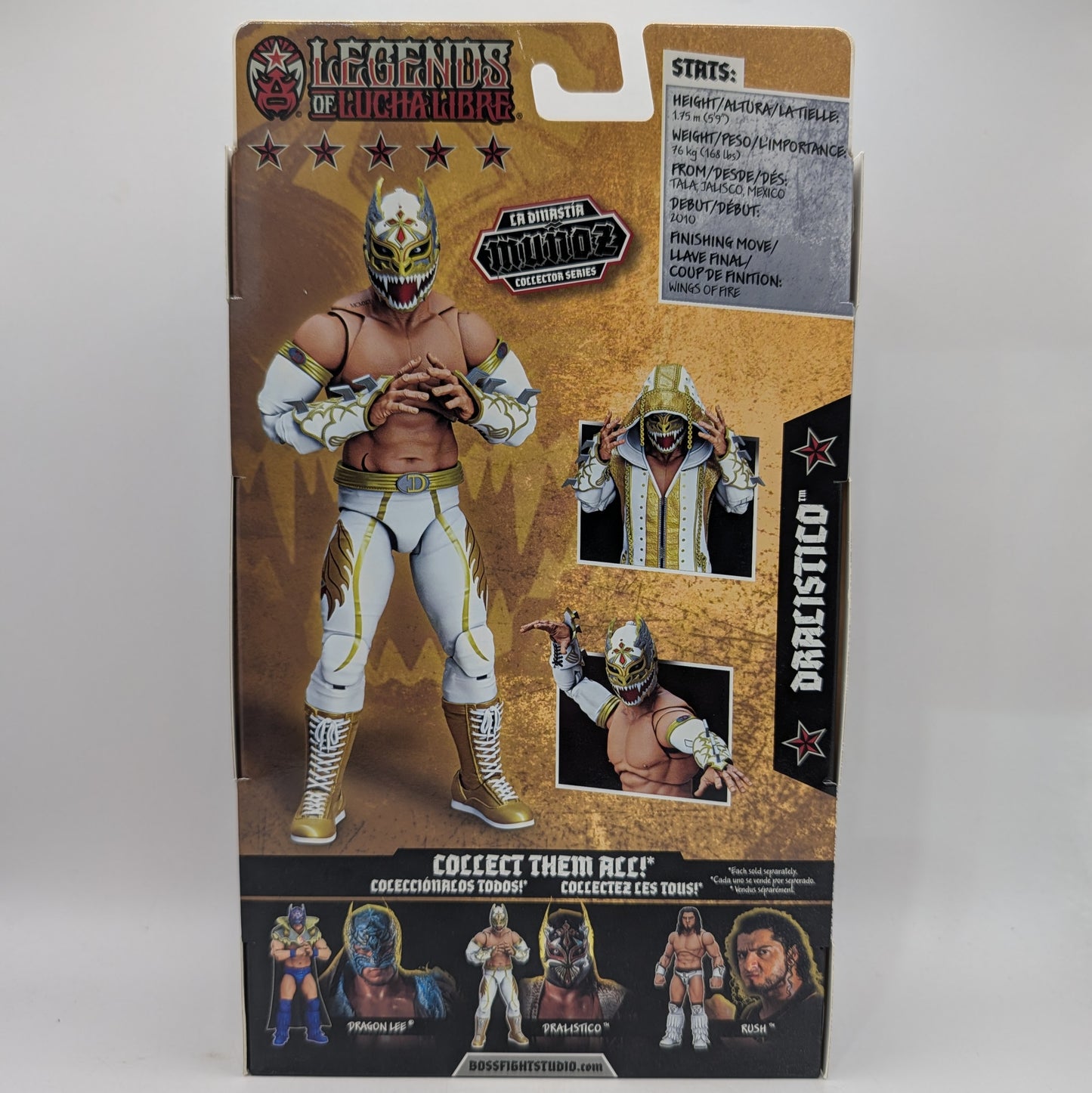 ***BACK-ORDER*** Boss Fight Legends of Lucha Libre Premium 4 Dralistico