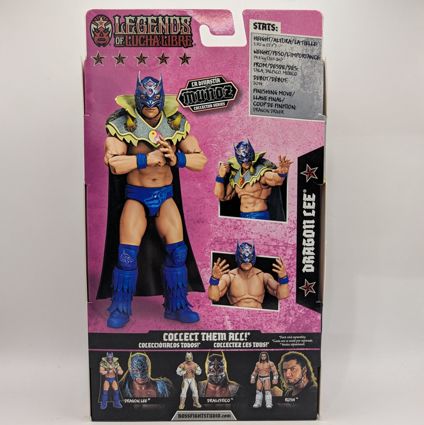 ***BACK-ORDER*** Boss Fight Legends of Lucha Libre Premium 4 Dragon Lee