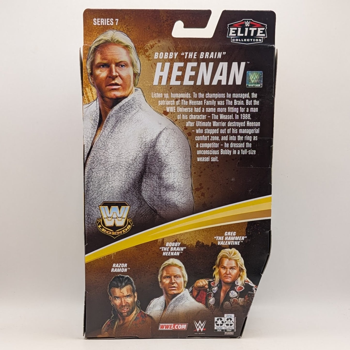 Elite Legends 7 Bobby 'The Brain' Heenan