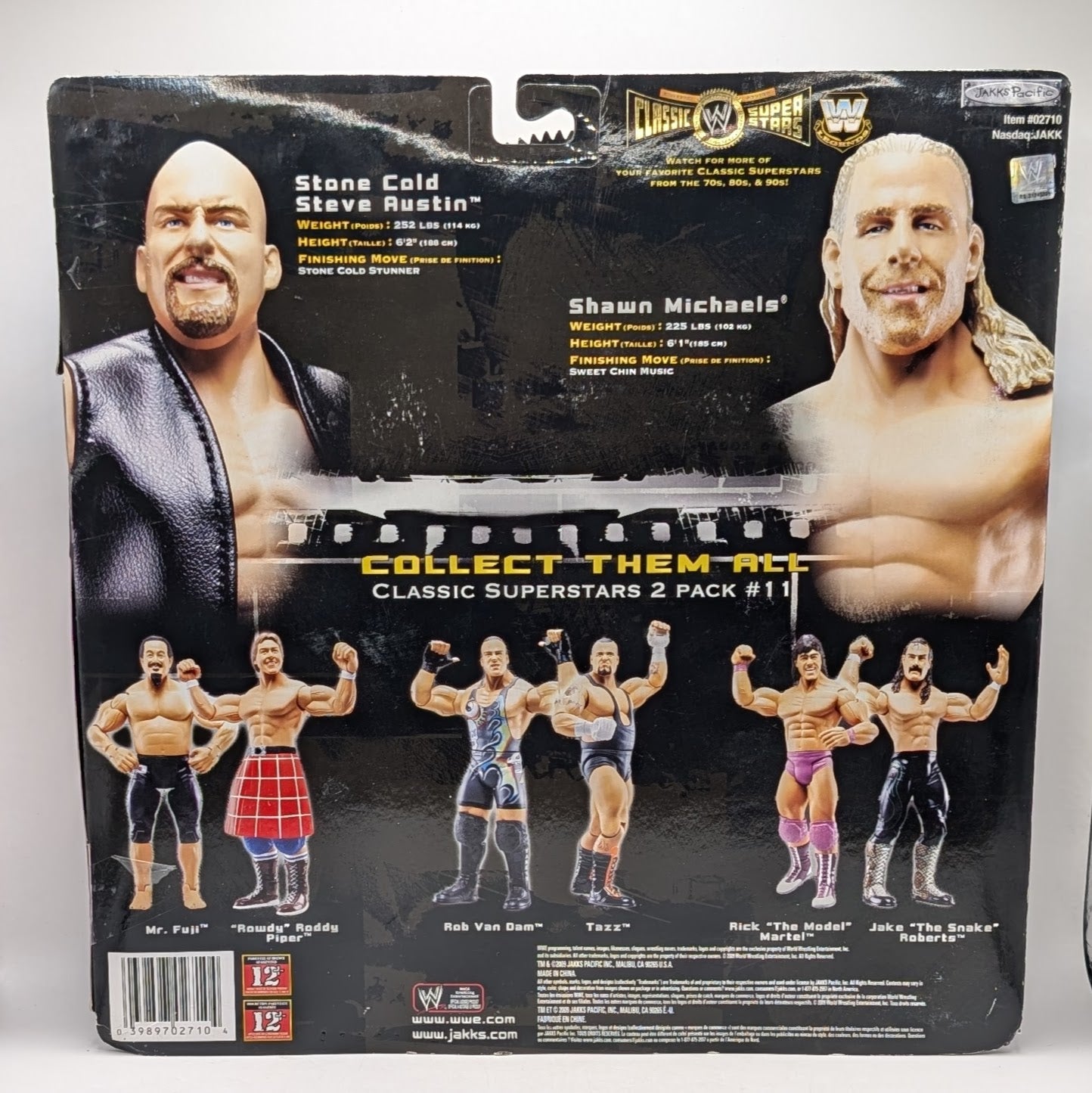 Classic Superstars WWE Shop Exclusive Wrestlemania XIV Shawn Michaels vs. 'Stone Cold' Steve Austin