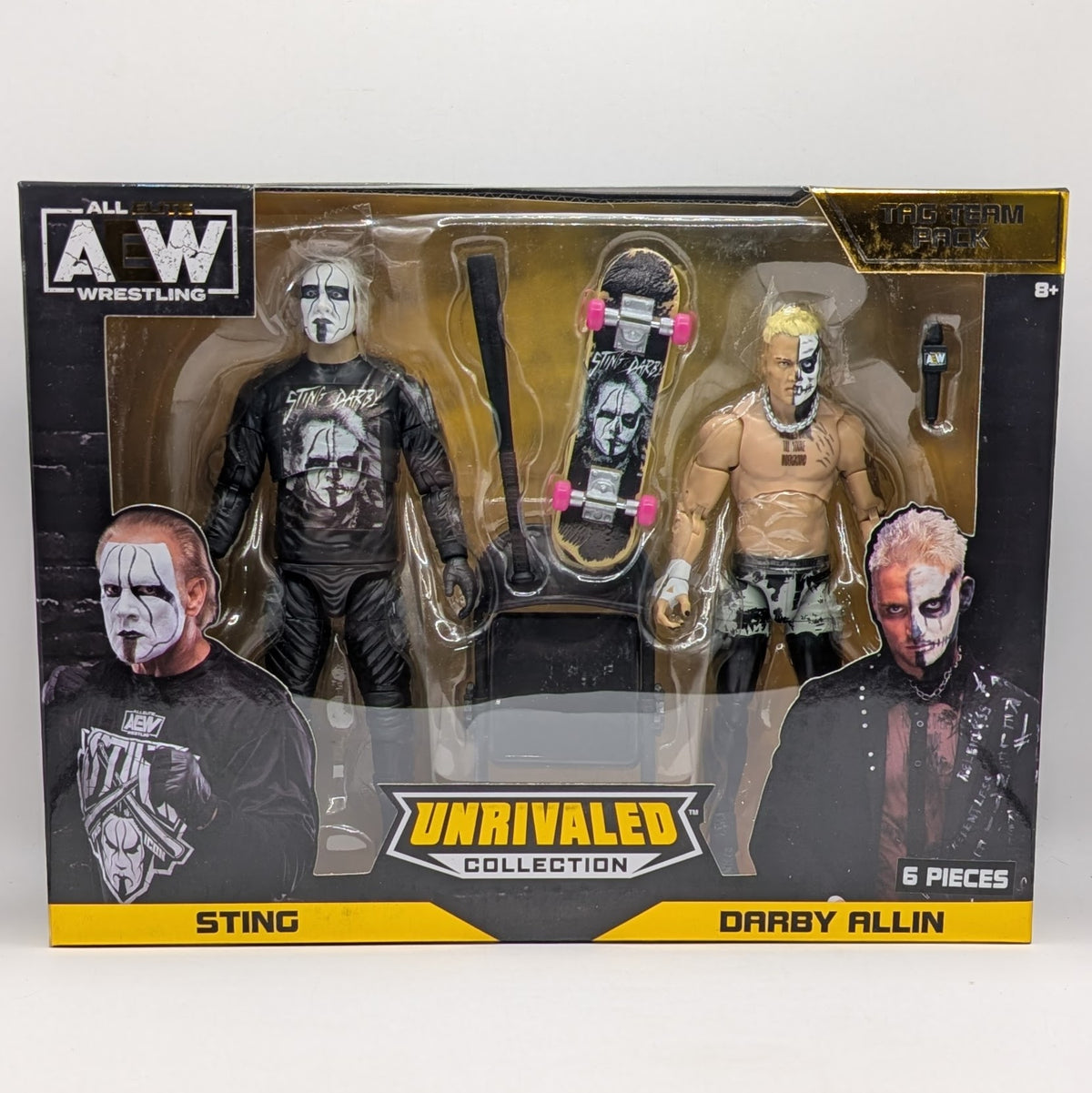 AEW Unrivaled Amazon Exclusive Tag Team Pack Sting & Darby Allin