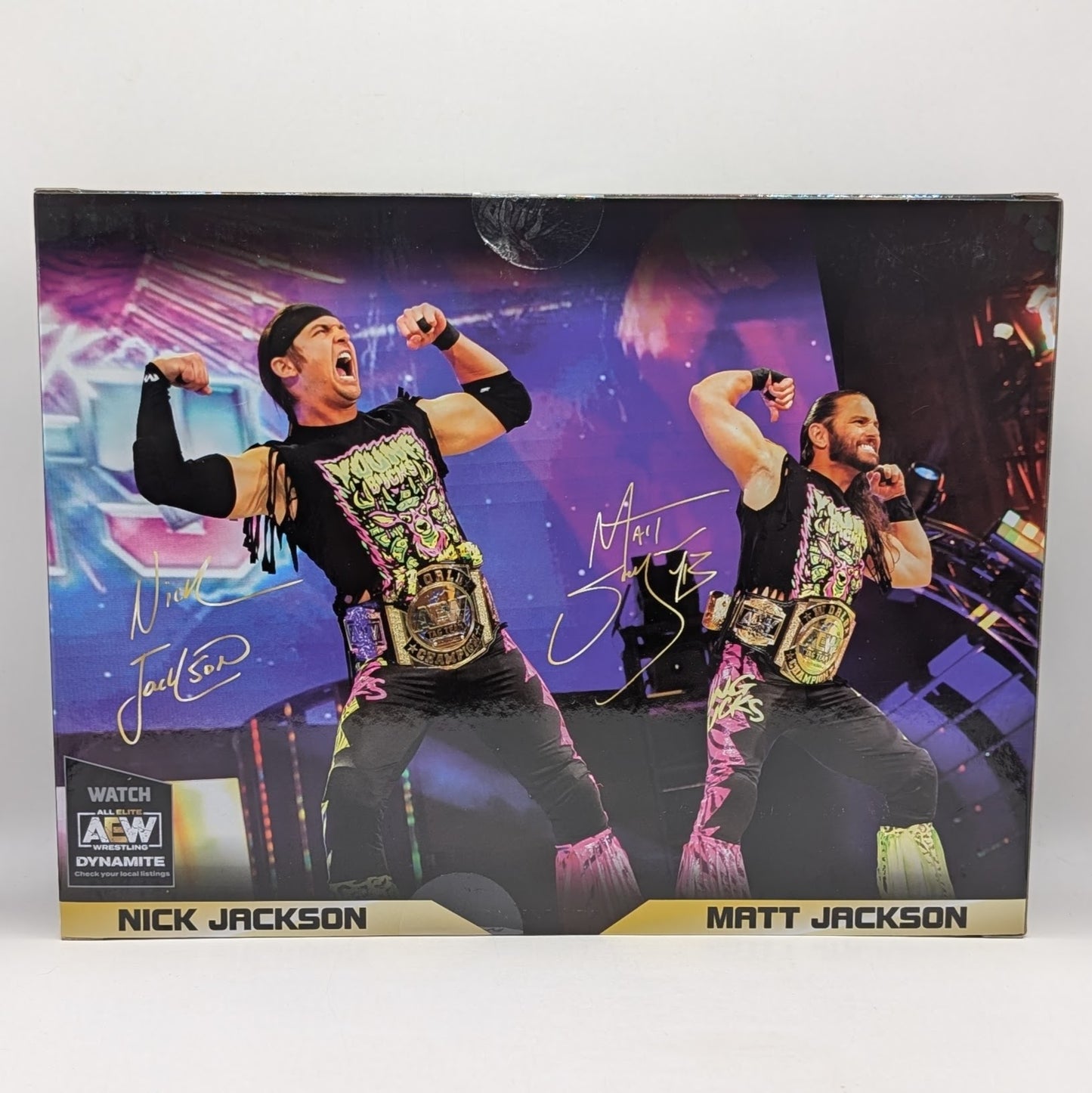 AEW Unrivaled Amazon Exclusive Tag Team Pack The Young Bucks (Matt & Nick Jackson)