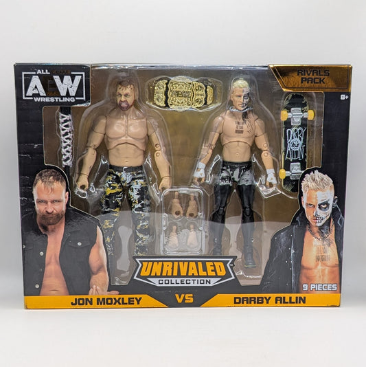 AEW Unrivaled Amazon Exclusive Rivals Pack Jon Moxley vs. Darby Allin
