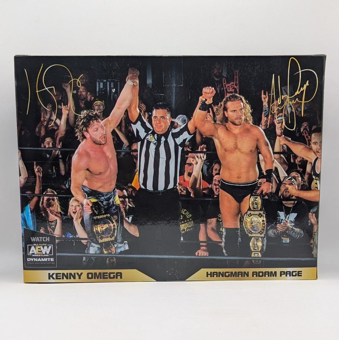AEW Unrivaled Amazon Exclusive Tag Team Pack 'Hangman' Adam Page & Kenny Omega