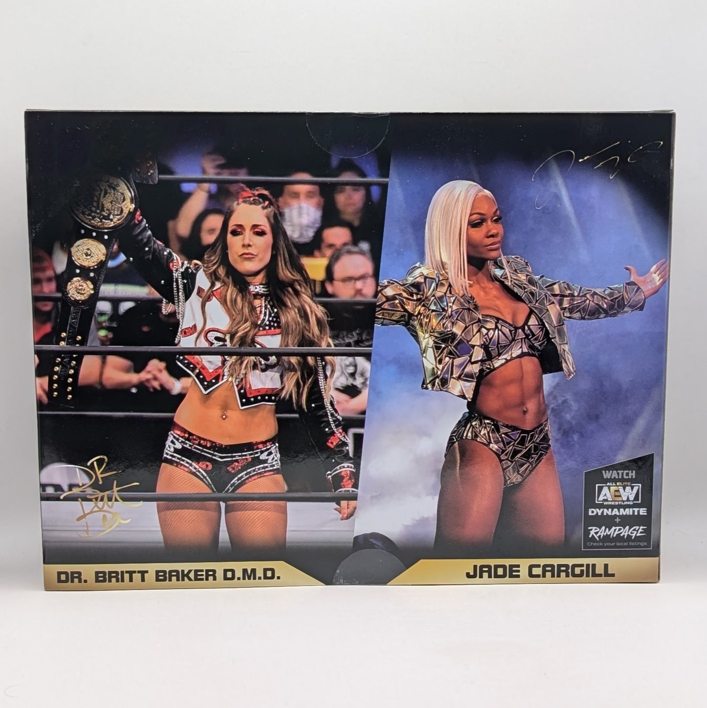 AEW Unrivaled Amazon Exclusive Champions 2-Pack Dr. Britt Baker vs. Jade Cargill
