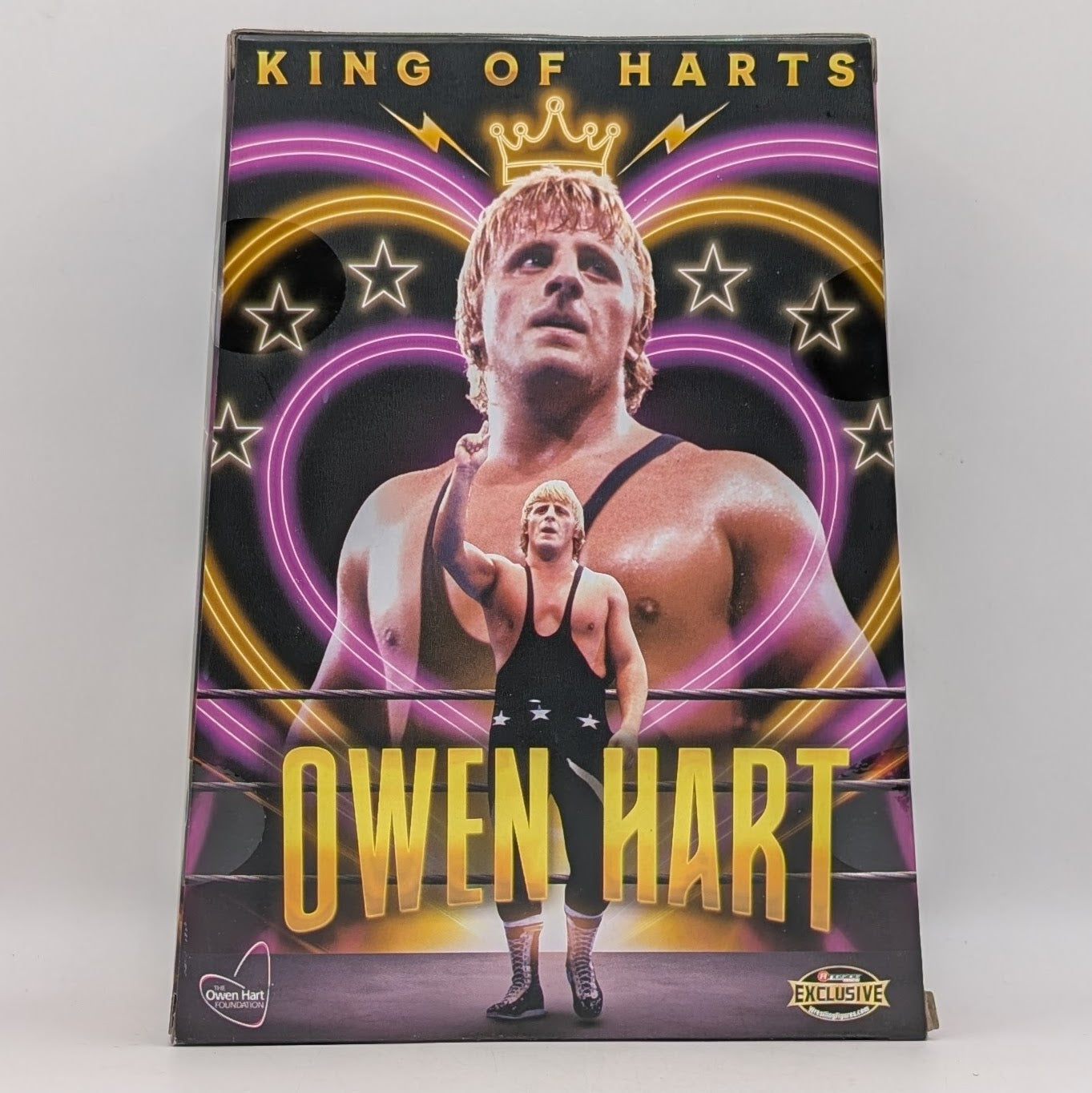AEW Unrivaled Ringside Exclusive King of Harts Owen Hart
