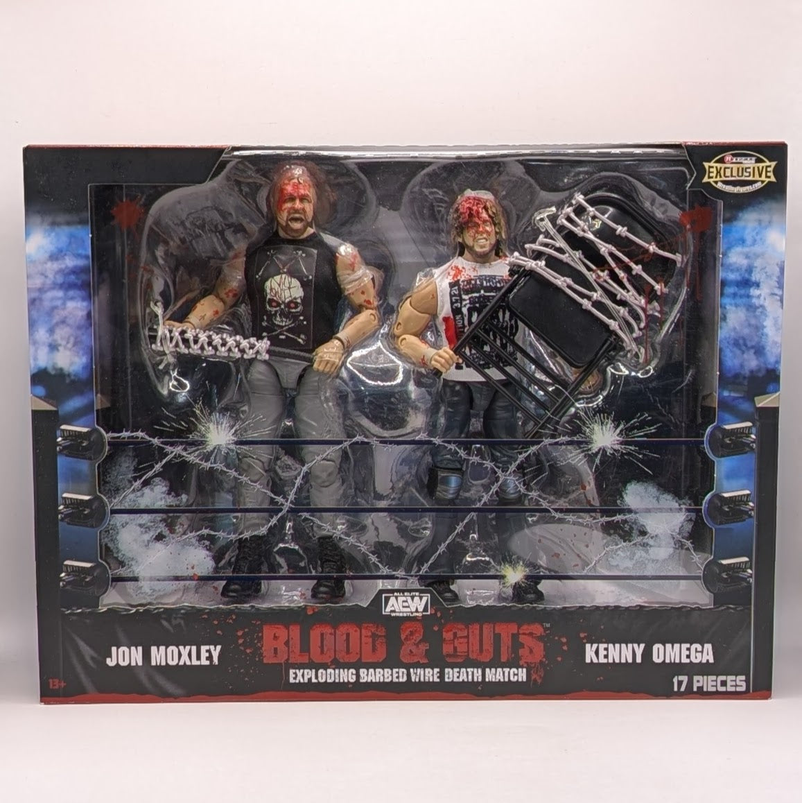 AEW Unrivaled Ringside Exclusive Blood & Guts Jon Moxley vs. Kenny Omega