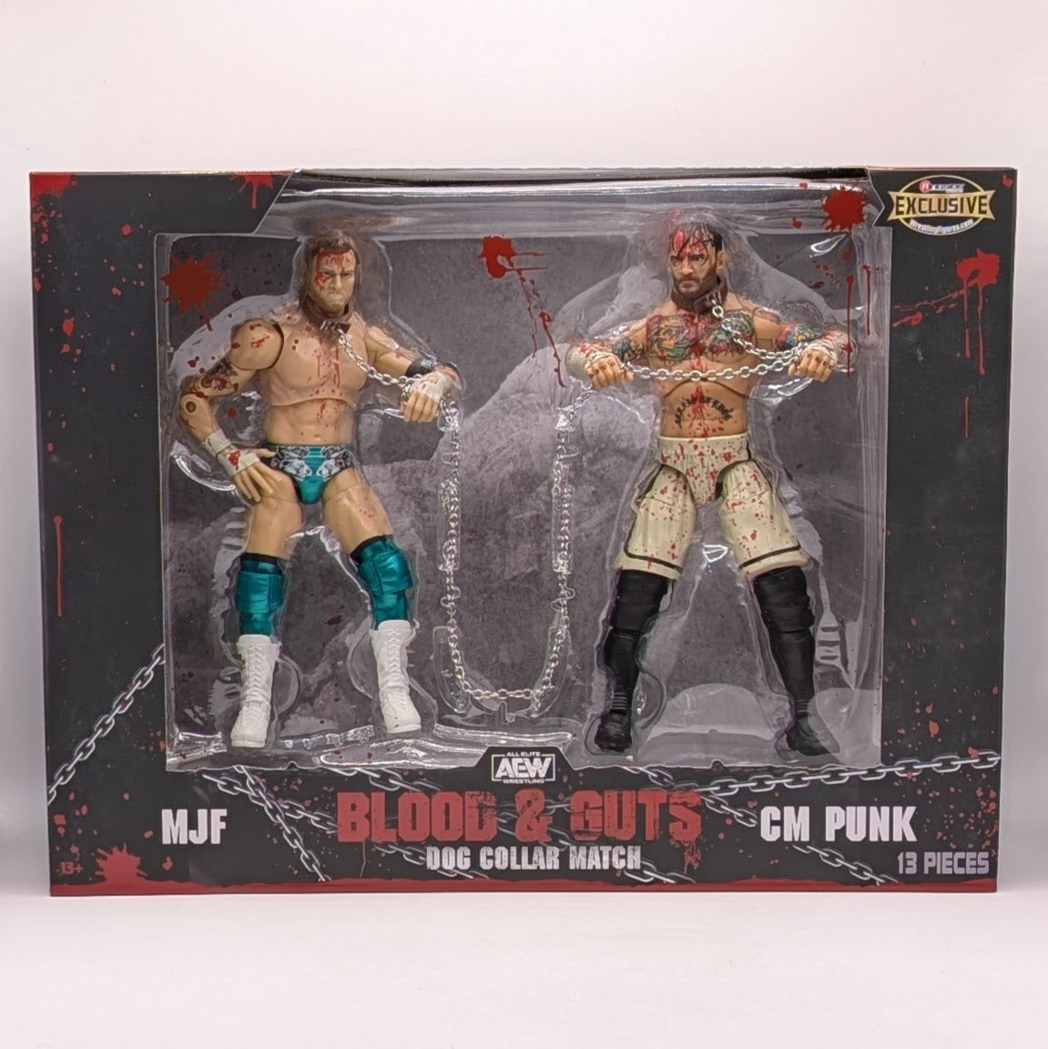 AEW Unrivaled Ringside Exclusive Blood & Guts MJF vs. CM Punk