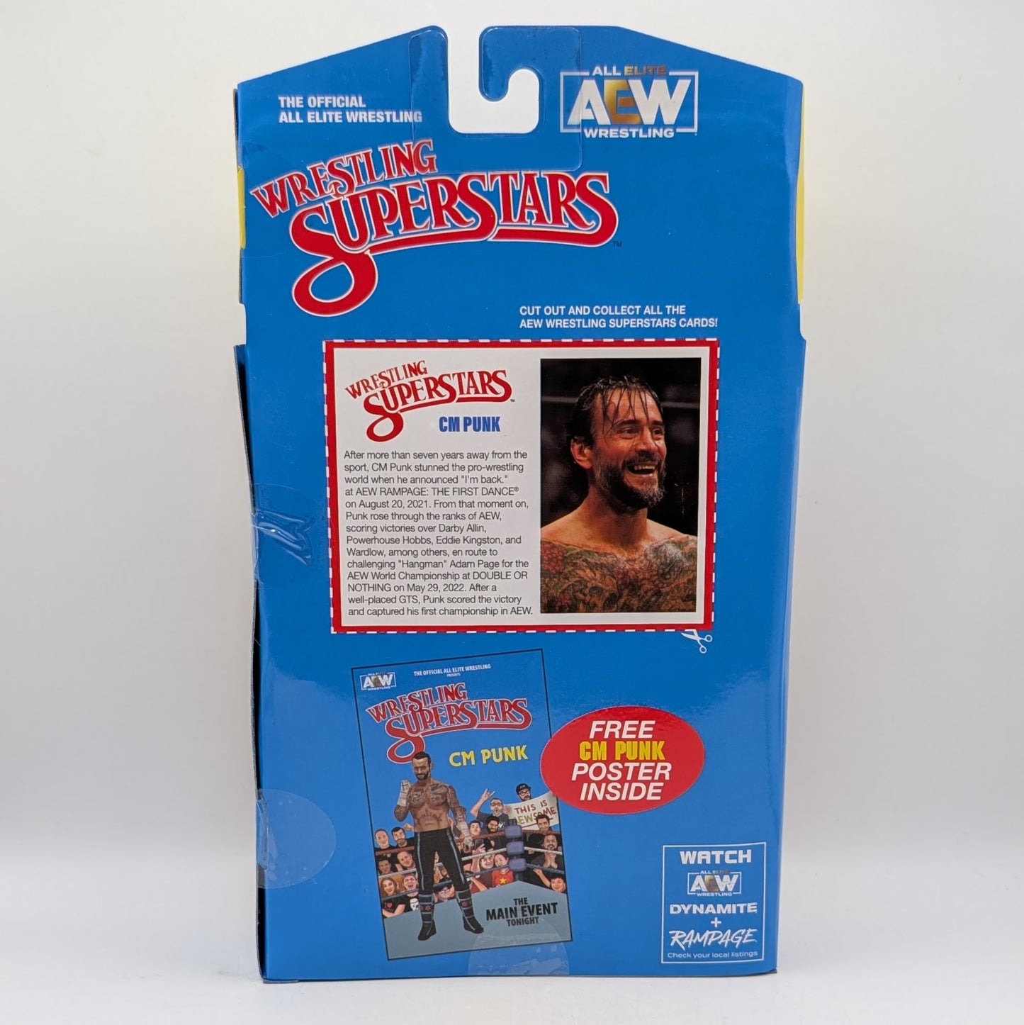 AEW Unmatched 7 CM Punk (LJN)