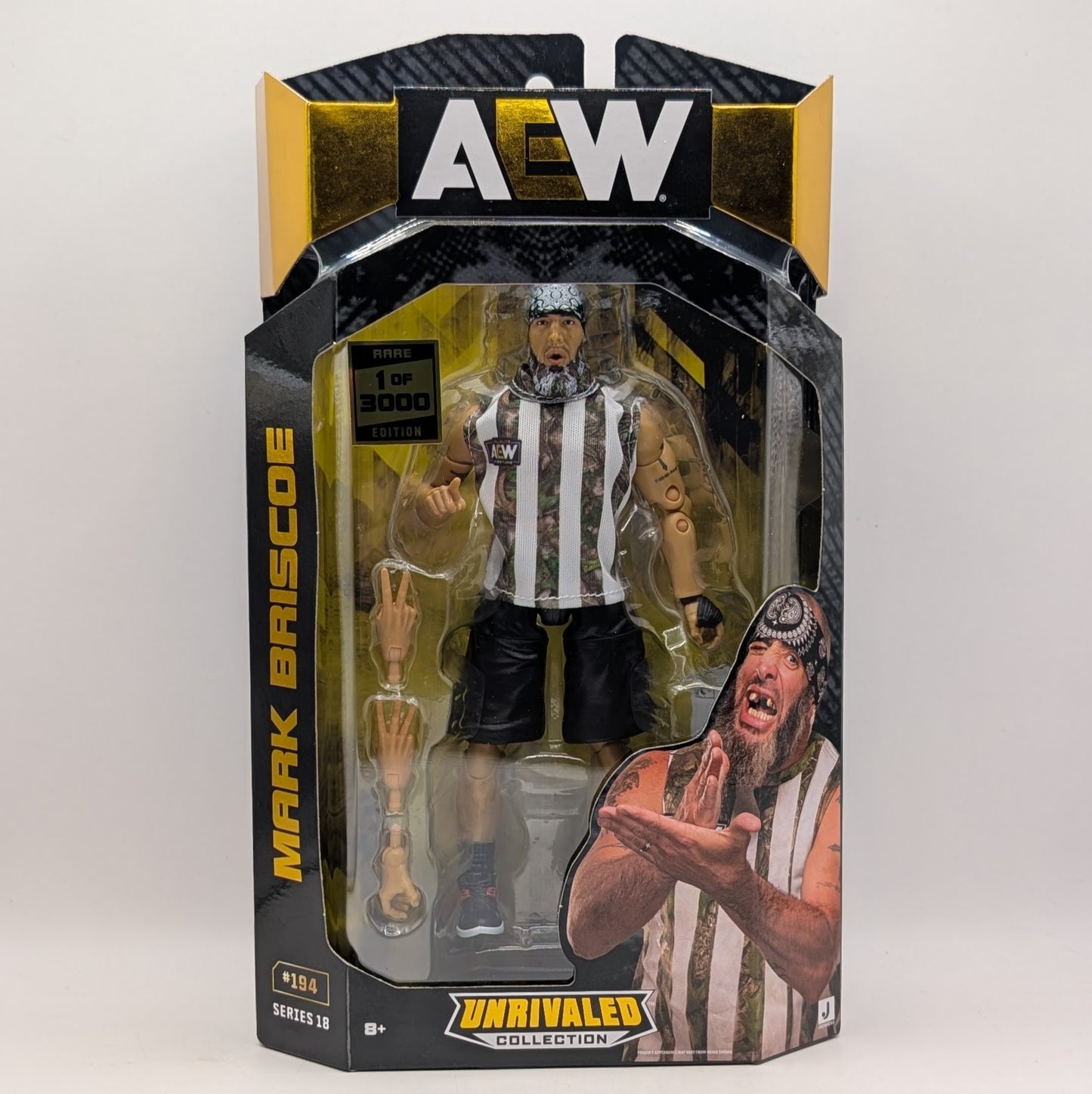 AEW Unrivaled Series 18 Mark Briscoe