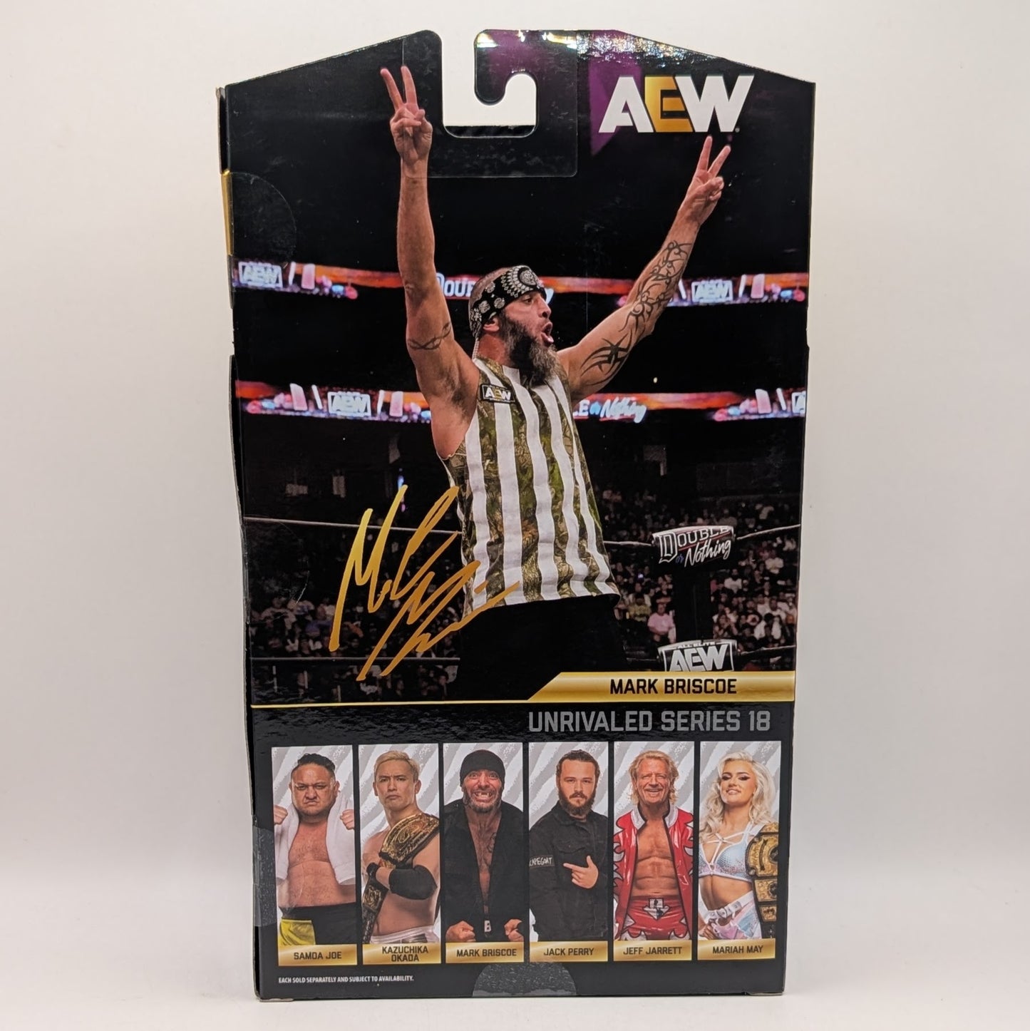 AEW Unrivaled Series 18 Mark Briscoe