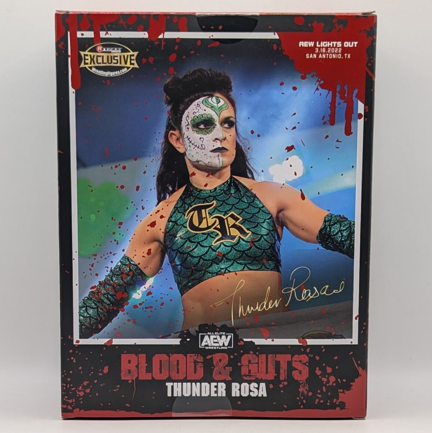 AEW Unrivaled Ringside Exclusive Blood & Guts Thunder Rosa