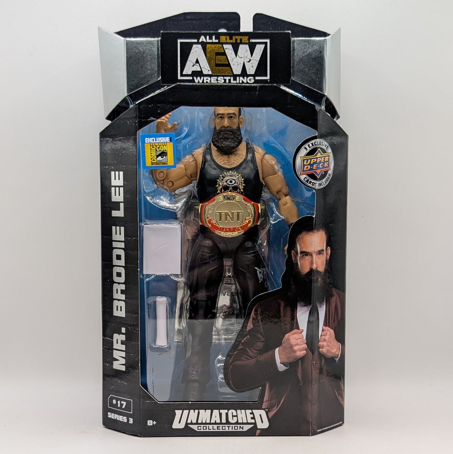 AEW Unmatched 2022 San Diego Comic Con Exclusive Mr. Brodie Lee