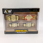 AEW Unrivaled Accessory Sets Championship Title Belts