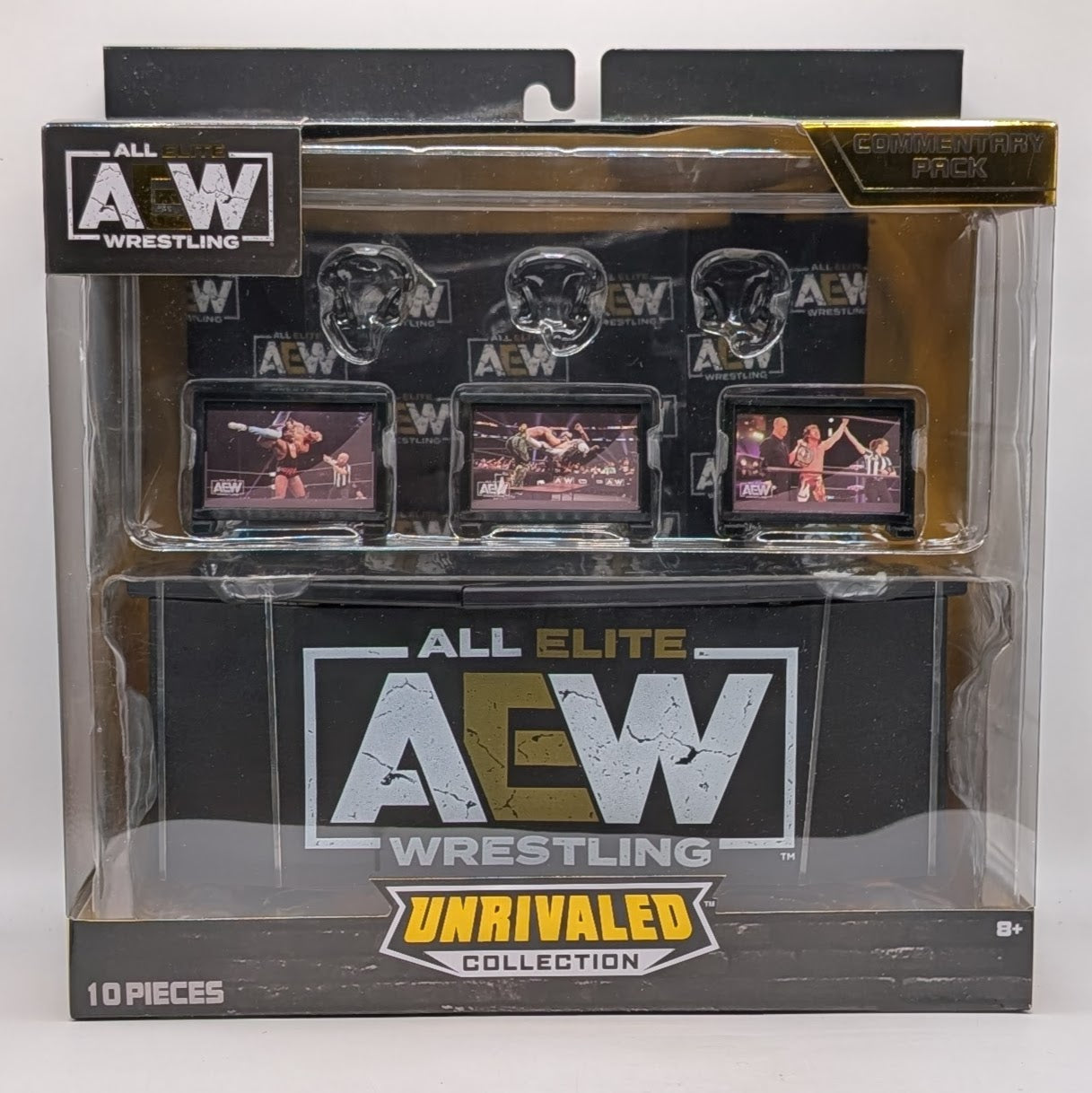 AEW Unrivaled Ringside Exclusive Commentary Accessory Pack