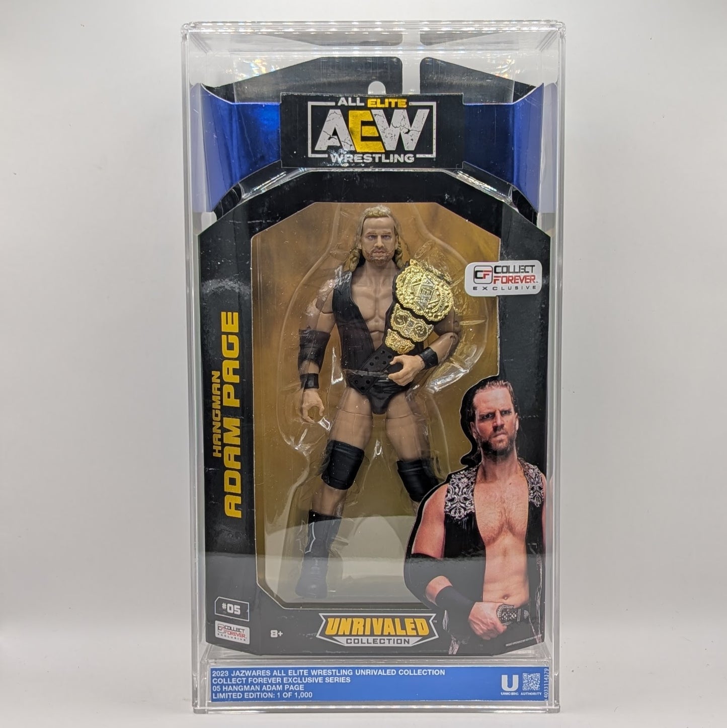 AEW Unrivaled Collect Forever Exclusive 'Hangman' Adam Page