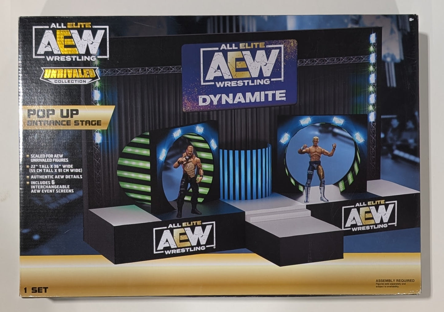 AEW Unrivaled Stage Dynamite Pop Up Entrance