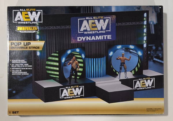 AEW Unrivaled Stage Dynamite Pop Up Entrance