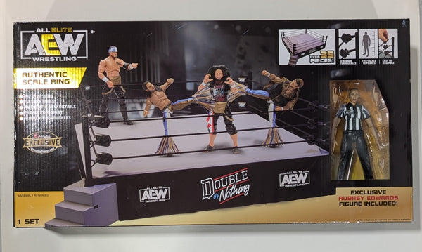 AEW Unrivaled Ringside Exclusive Authentic Scale Ring (w/ Aubrey Edwards)