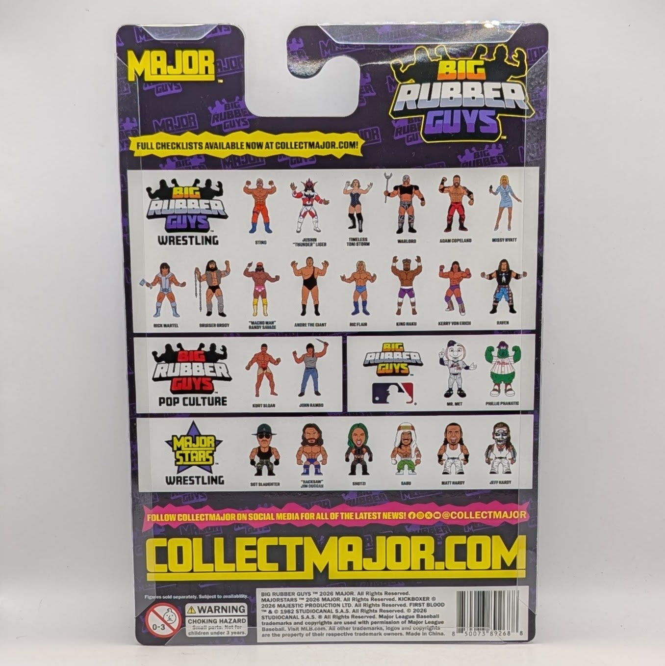 Major Big Rubber Guys 2026 WrestleCon Exclusive Davey Boy Smith