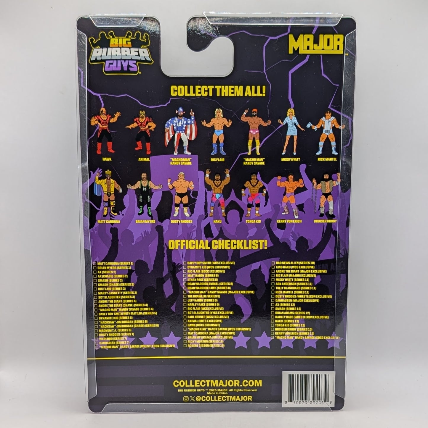Major Big Rubber Guys 2025 Exclusive Macho Man Randy Savage (USA)