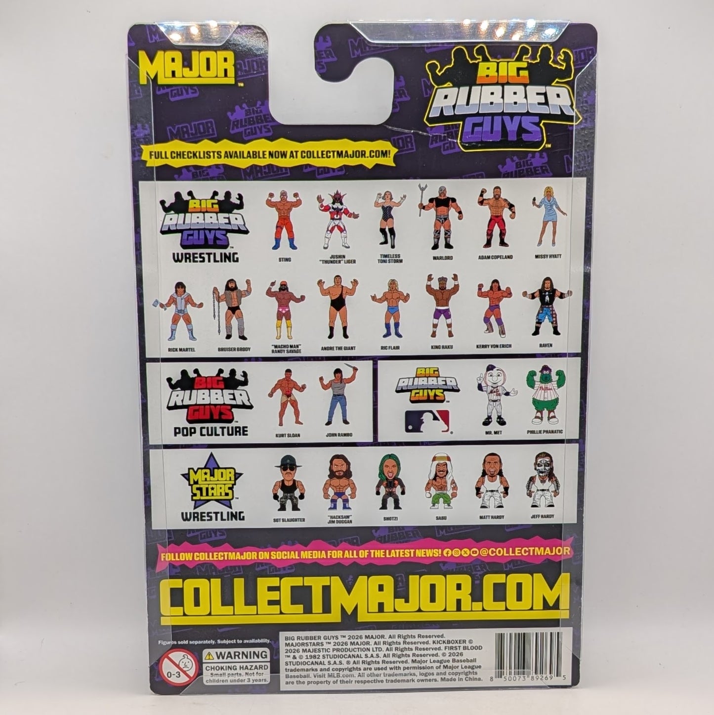 Major Big Rubber Guys 2026 WrestleCon Exclusive Dynamite Kid