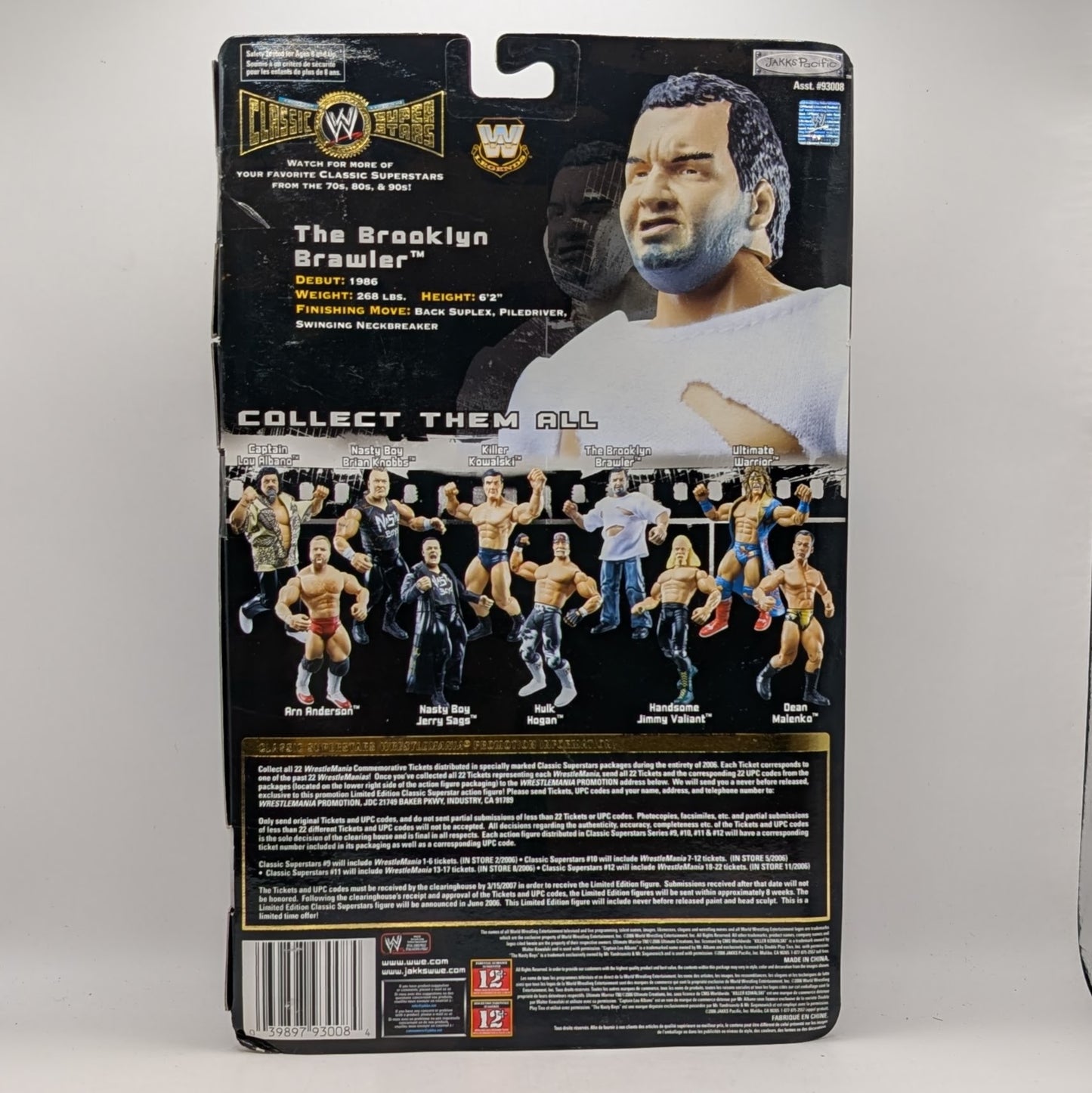Classic Superstars 12 Brooklyn Brawler