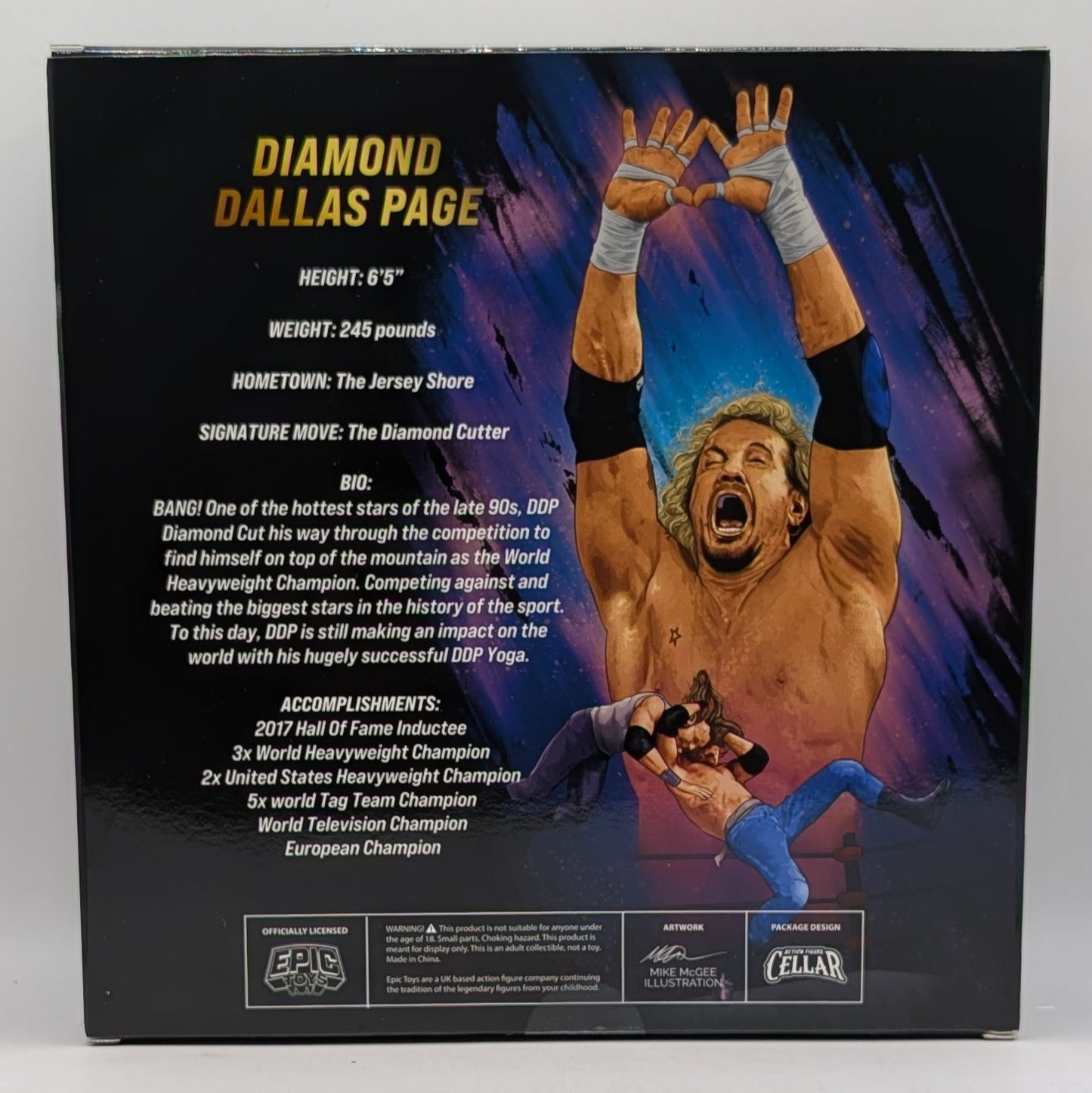 Epic Toys Wrestling Megastars 2024 Deluxe Edition Diamond Dallas Page
