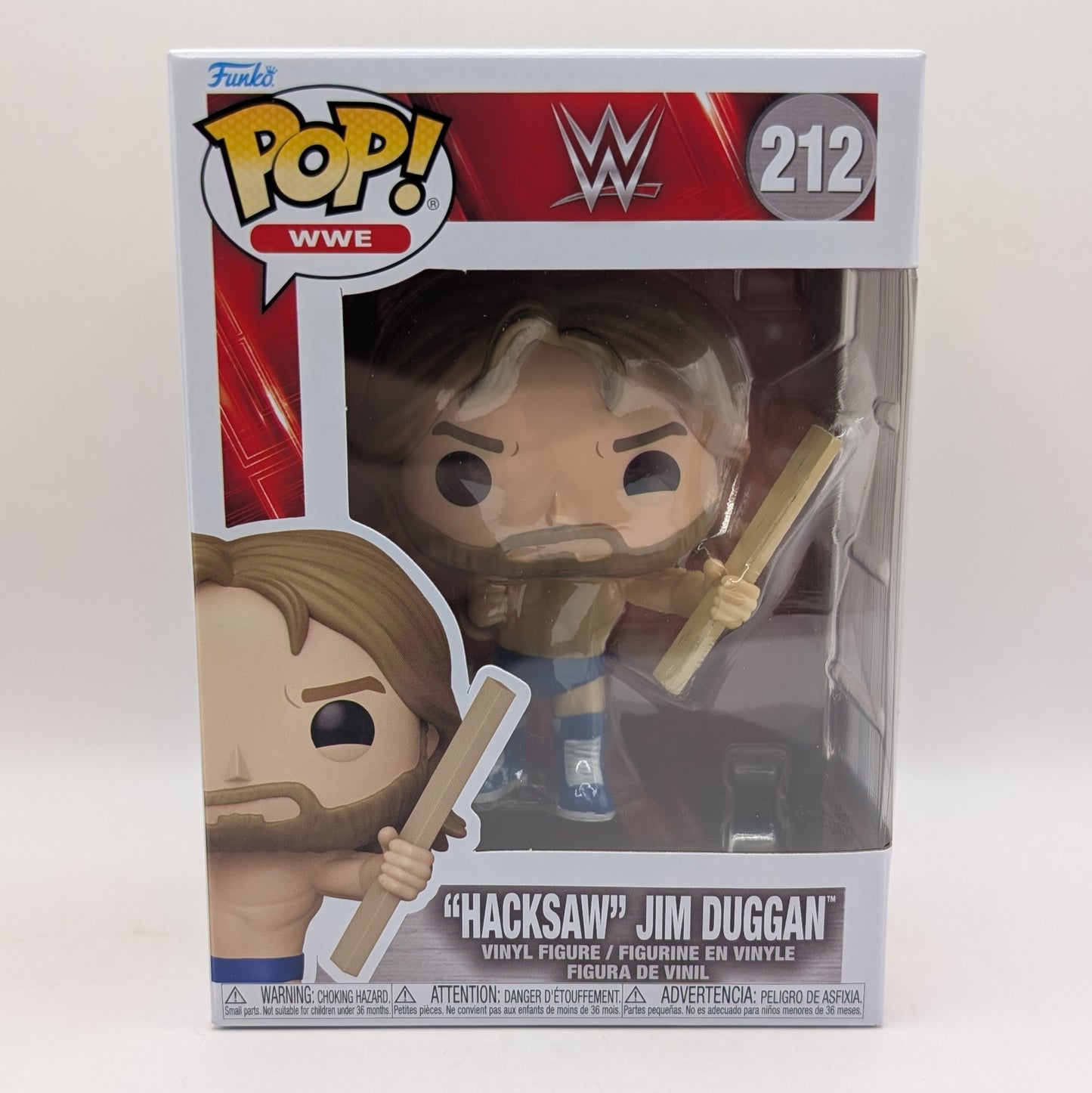 Funko POP! WWE 'Hacksaw' Jim Duggan (#212)