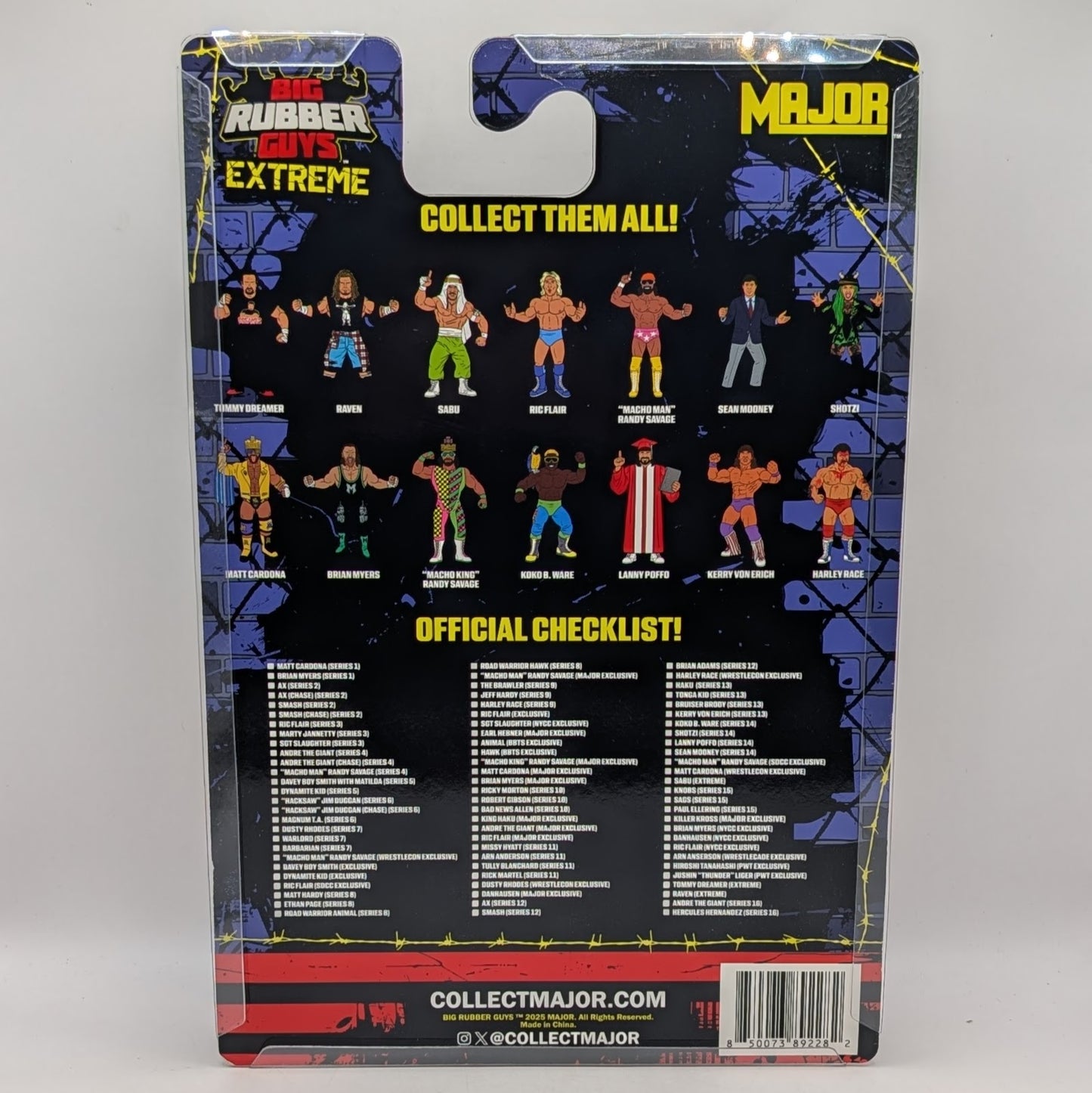 Major Big Rubber Guys Extreme Tommy Dreamer