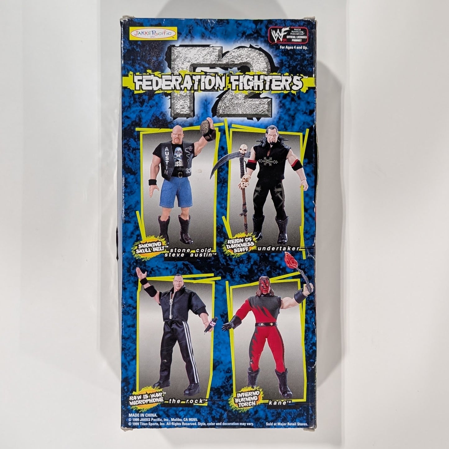 Jakks Federation Fighters 1 'Stone Cold' Steve Austin