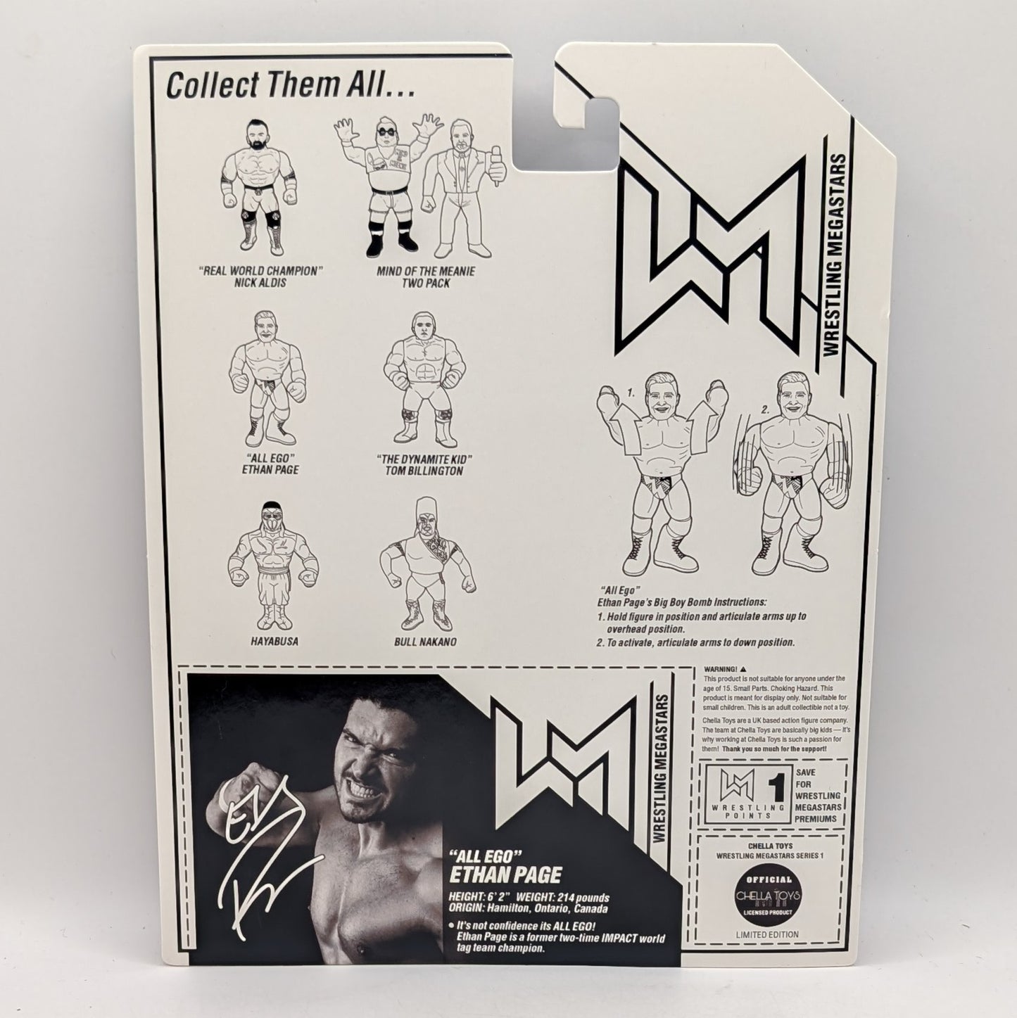 Epic Toys Wrestling Megastars 1 Ethan Page
