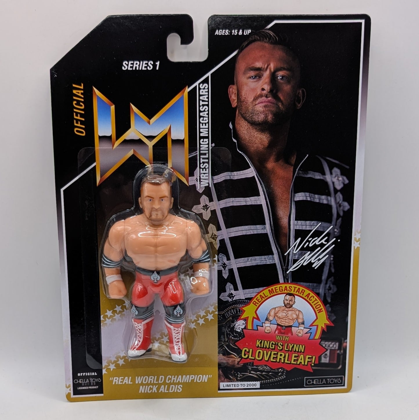 Epic Toys Wrestling Megastars 1 Nick Aldis