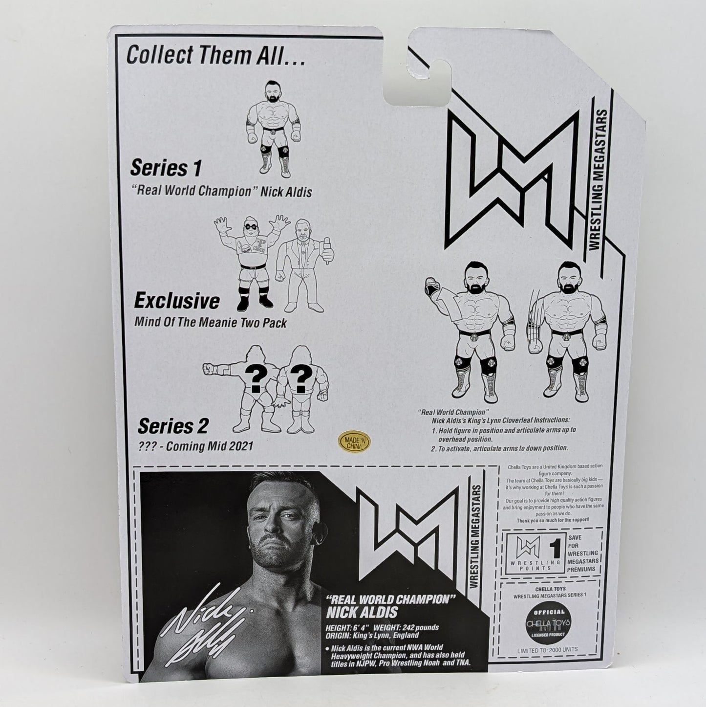 Epic Toys Wrestling Megastars 1 Nick Aldis